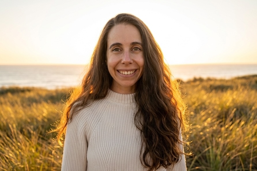 Maria House portrait in a forest setting
